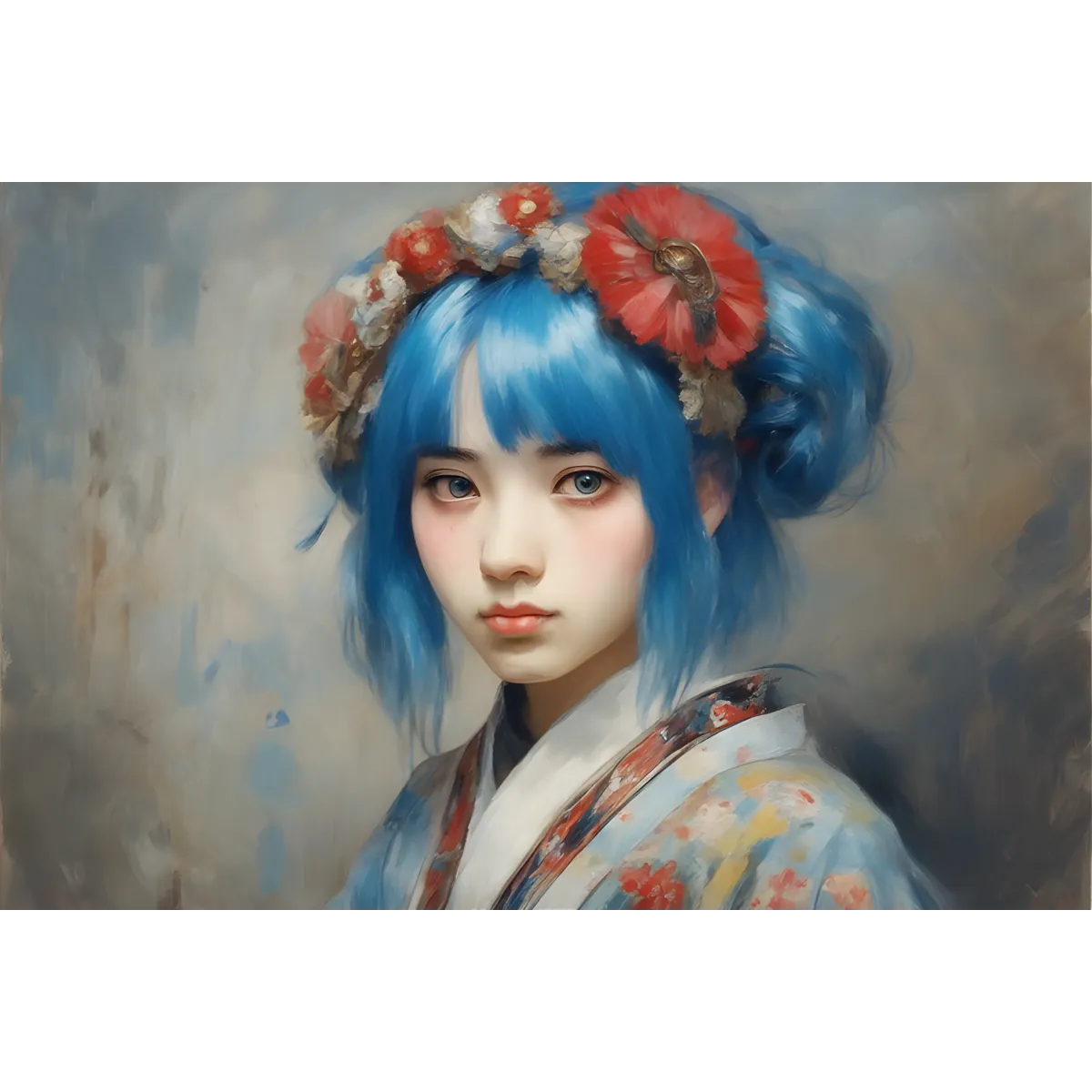 Ai Art,Rem  Mouse Pad (Desk Mat)