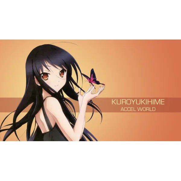 Accel World Kuroyukihime  Mouse Pad (Desk Mat)