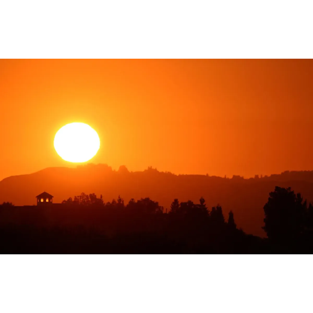 Photography Sunset Mouse Pad (Desk Mat)