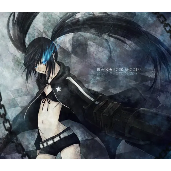 Anime Black Rock Shooter  Mouse Pad (Desk Mat)