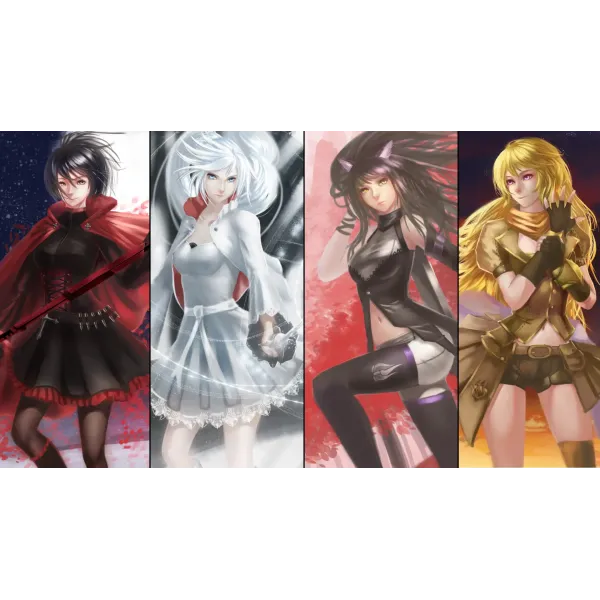 Anime RWBY  Mouse Pad (Desk Mat)