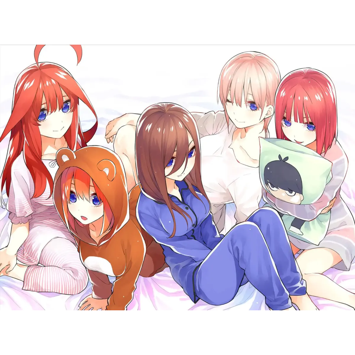 Anime The Quintessential Quintuplets  Mouse Pad (Desk Mat)