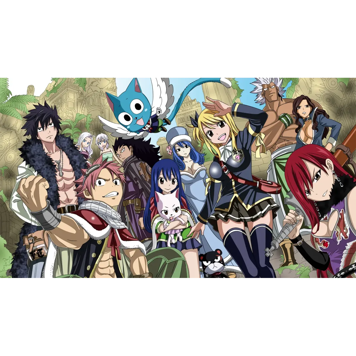 Anime Fairy Tail Mouse Pad (Desk Mat)