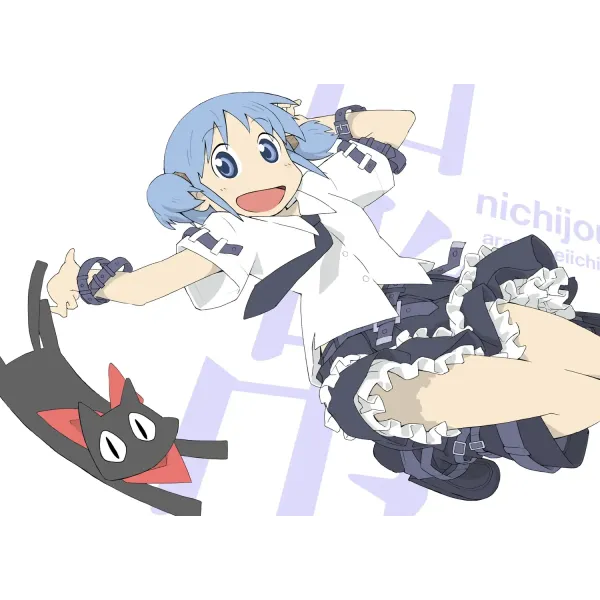 Anime Nichijōr Mouse Pad (Desk Mat)