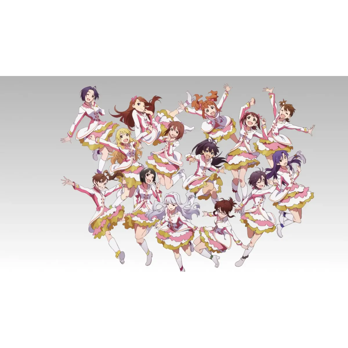 Anime The iDOLM@STER Mouse Pad (Desk Mat)