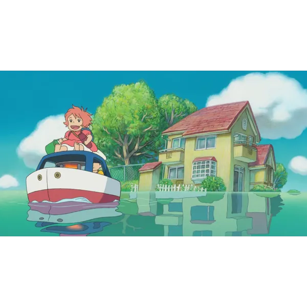 Anime Ponyo Mouse Pad (Desk Mat)