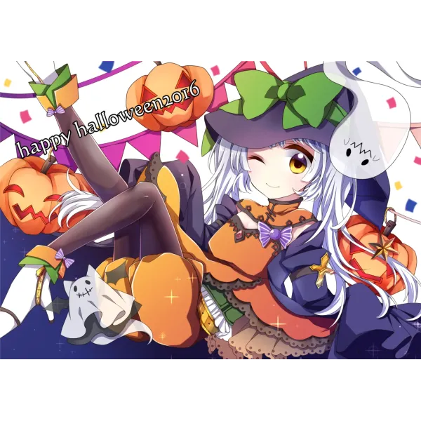 Anime Halloween Mouse Pad (Desk Mat)