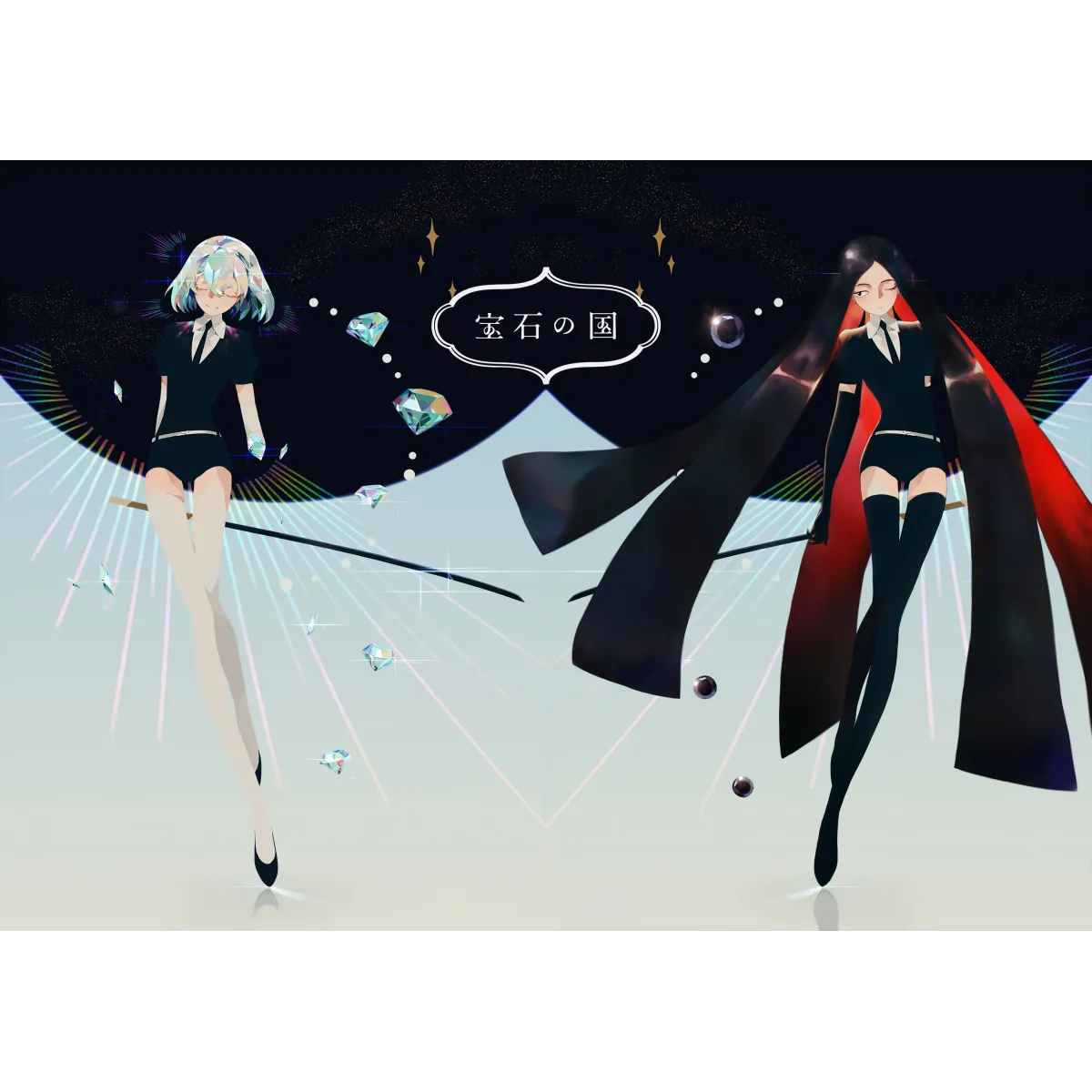 Anime Houseki no Kuni  Mouse Pad (Desk Mat)