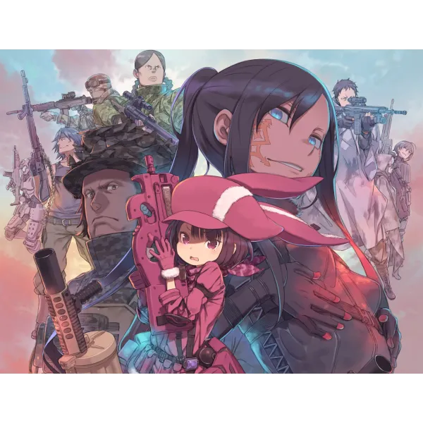 Sword Art Online Alternative: Gun Gale Online  Mouse Pad (Desk Mat)