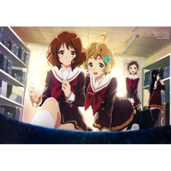 Sound! Euphonium Kumiko Oumae, Reina Kousaka, Hazuki Katou, Sapphire Kawashima  Mouse Pad (Desk Mat)