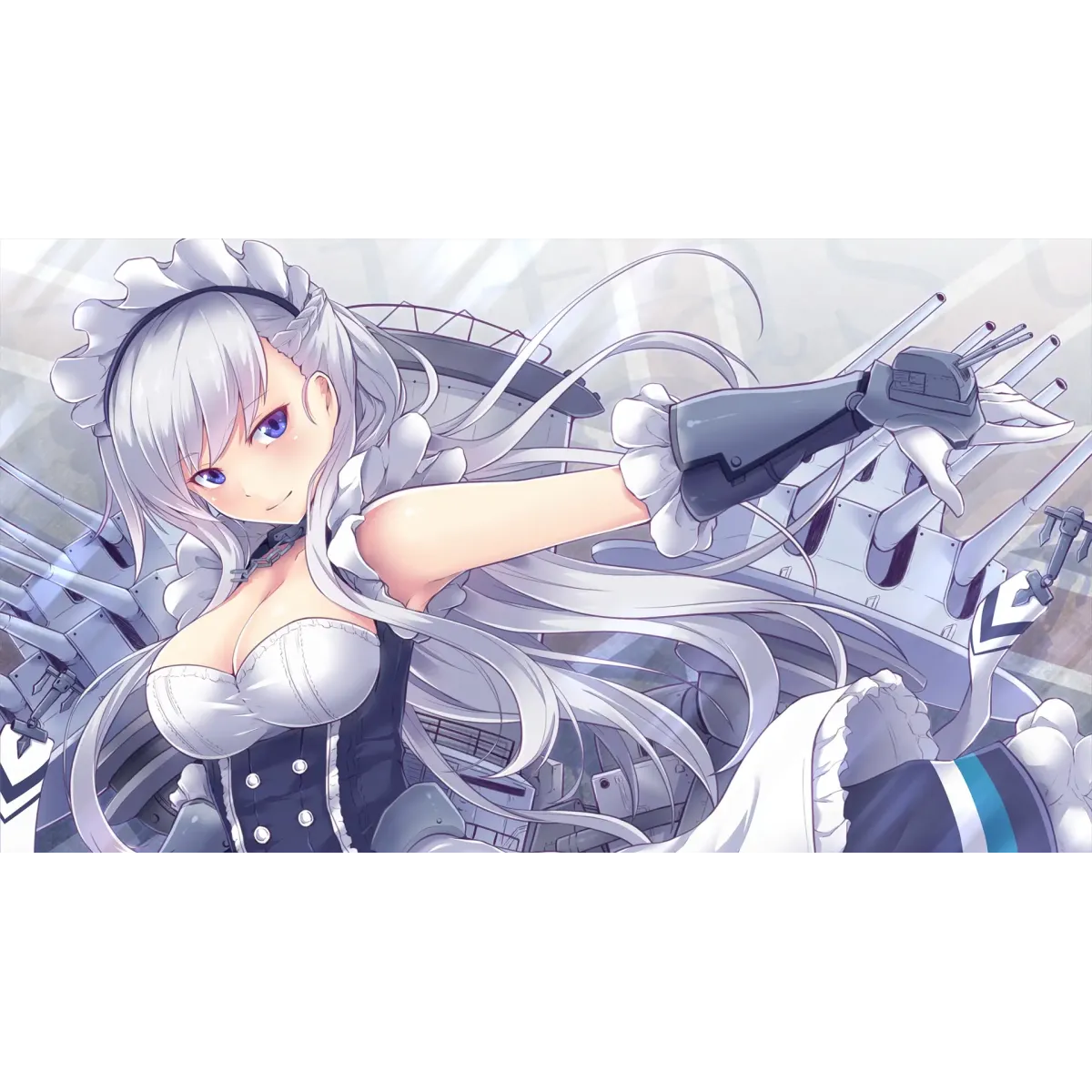 Anime Azur Lane  Mouse Pad (Desk Mat)