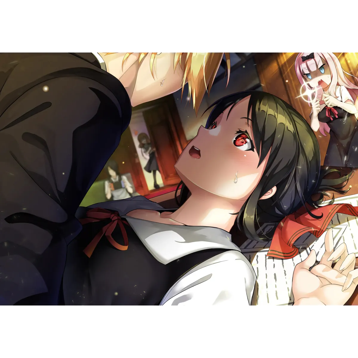 Anime Kaguya-sama: Love is War  Mouse Pad (Desk Mat)