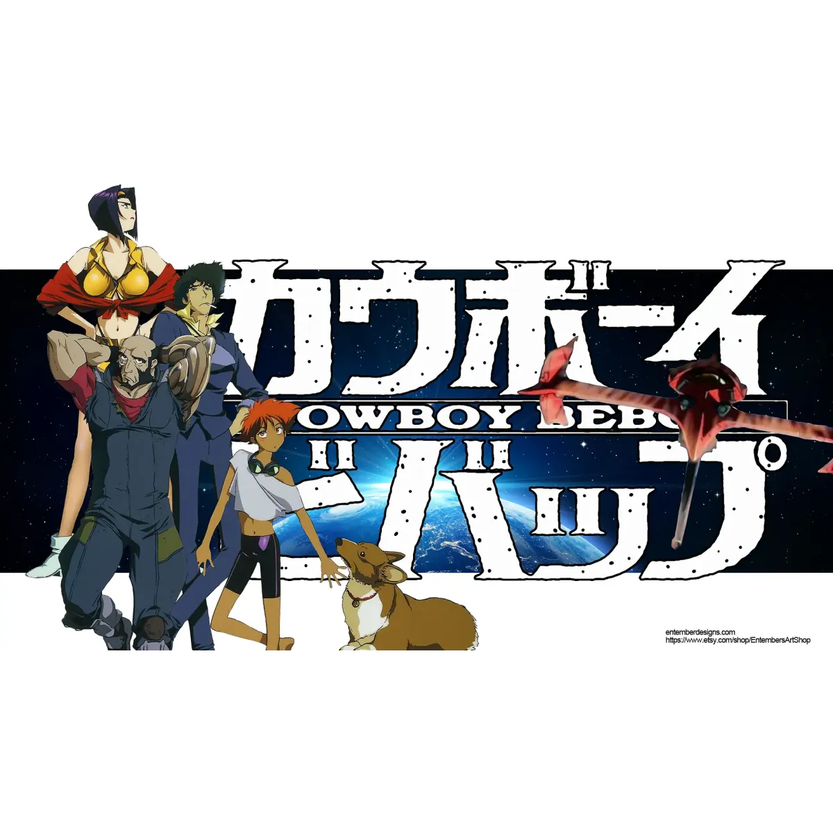 Anime Cowboy Bebop  Mouse Pad (Desk Mat)