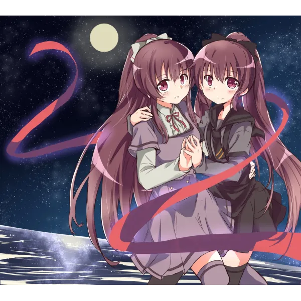 Amane Twins  Mouse Pad (Desk Mat)