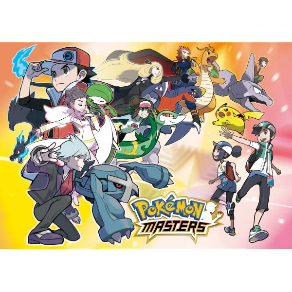 Pokémon Masters Key art Mouse Pad (Desk Mat)