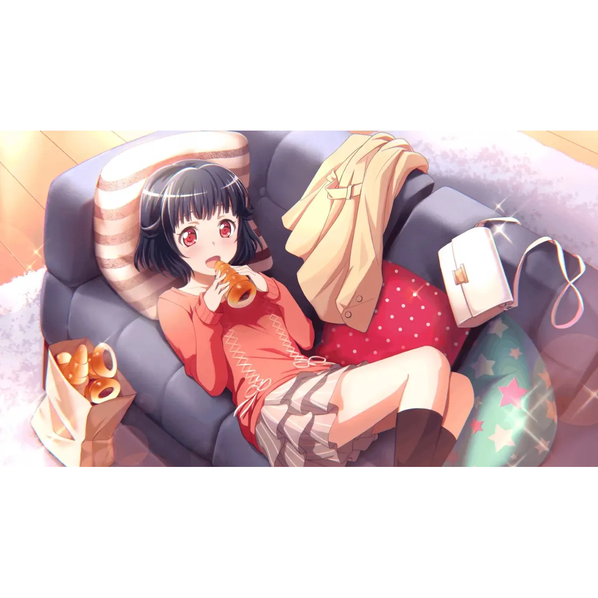 Rimi Ushigome  Mouse Pad (Desk Mat)