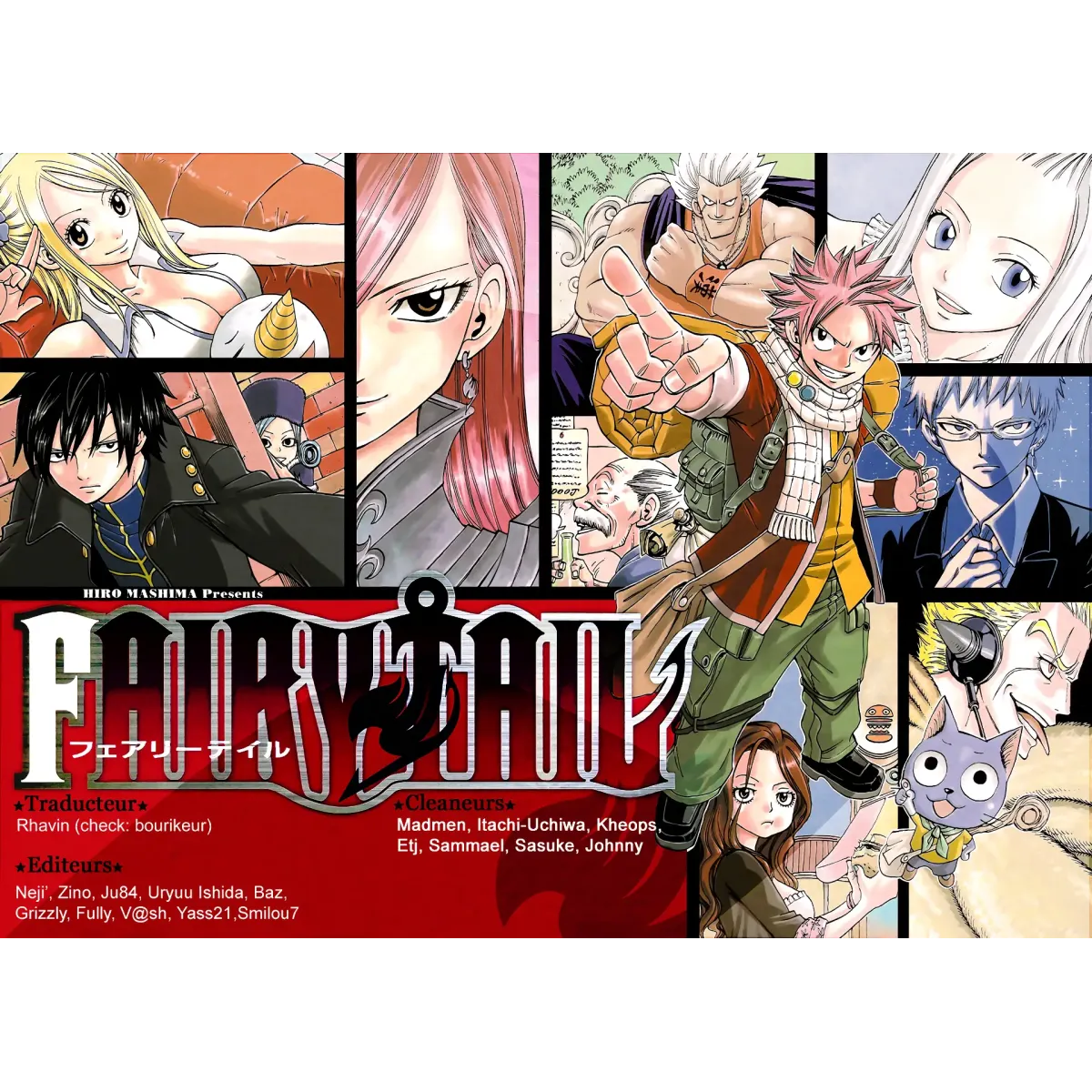 Anime Fairy Tail Mouse Pad (Desk Mat)