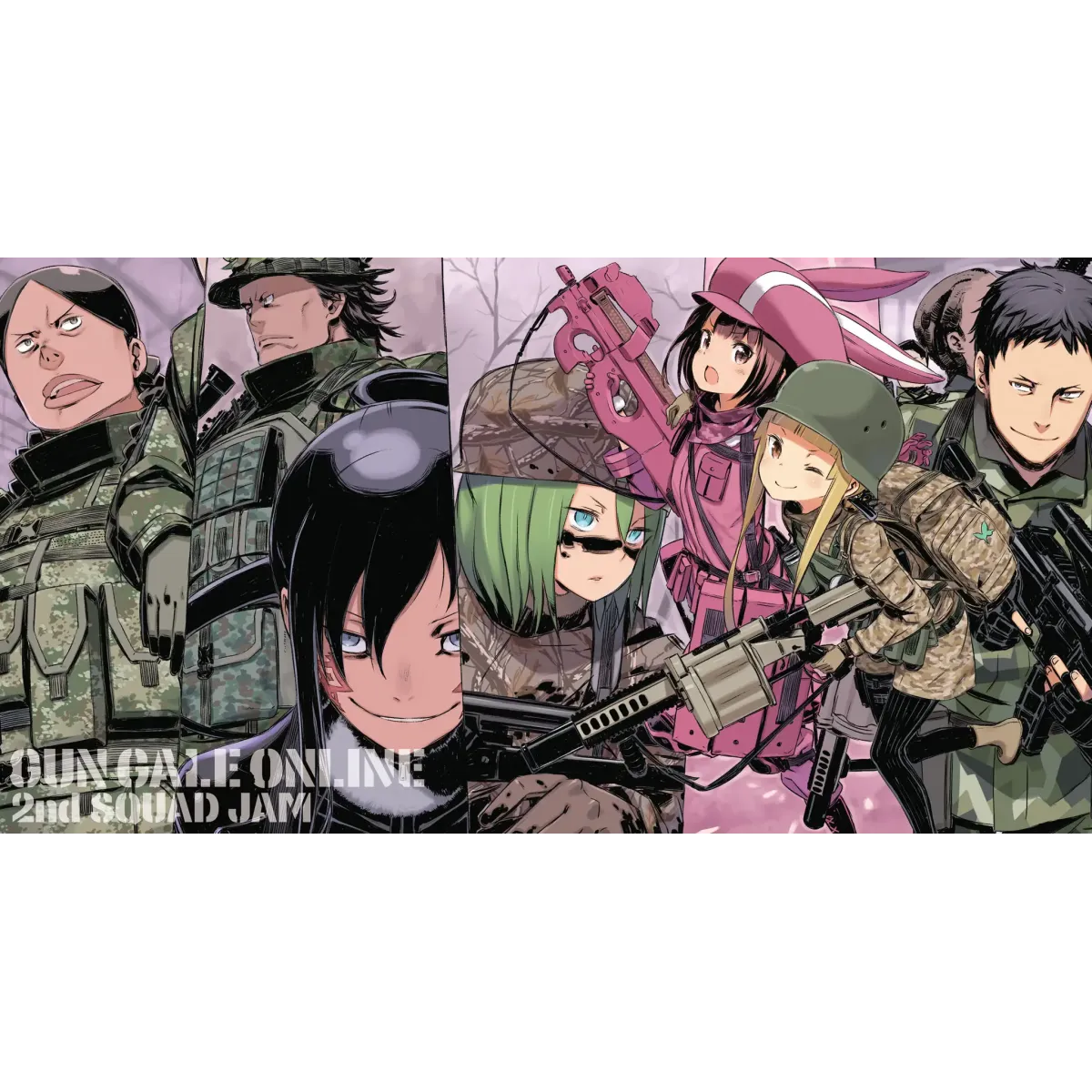 Sword Art Online Alternative: Gun Gale Online  Mouse Pad (Desk Mat)