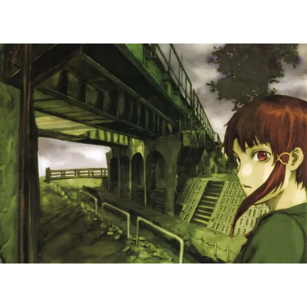 Anime Serial Experiments Lain Mouse Pad (Desk Mat)