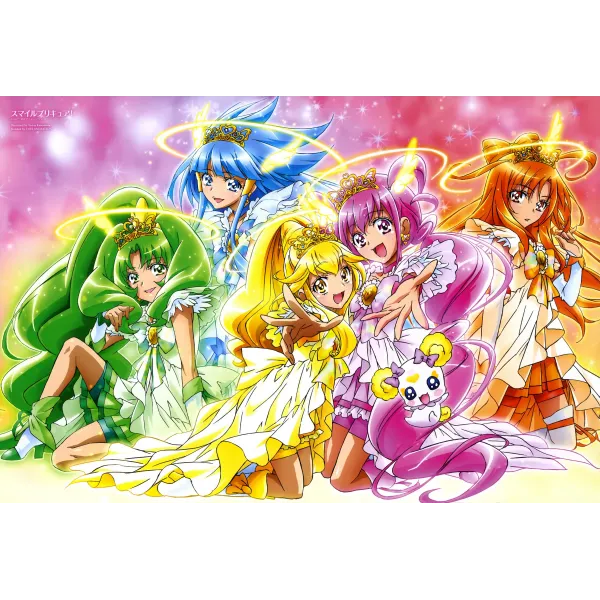 Anime Smile Precure! Mouse Pad (Desk Mat)