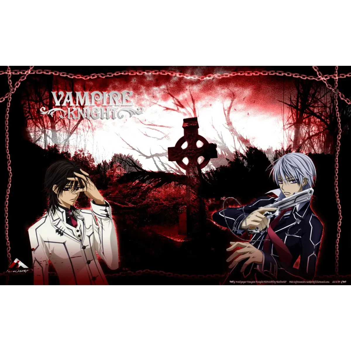 Anime Vampire Knight  Mouse Pad (Desk Mat)