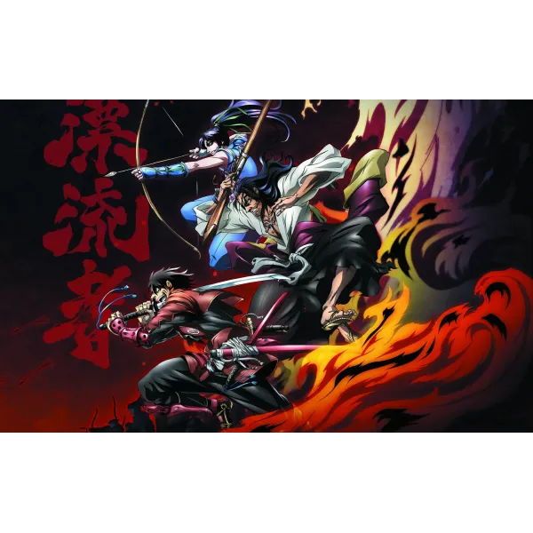 Anime Drifters  Mouse Pad (Desk Mat)