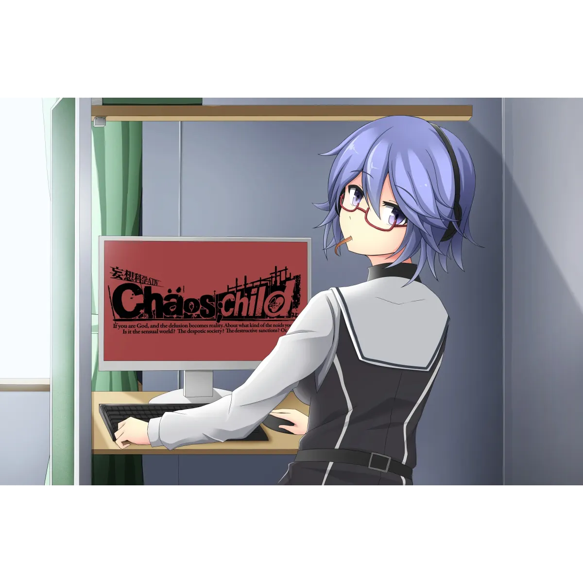 Anime ChaoS;Child  Mouse Pad (Desk Mat)