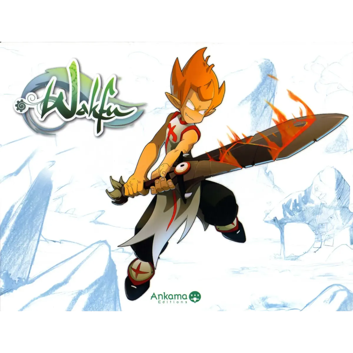 Anime Wakfu Mouse Pad (Desk Mat)