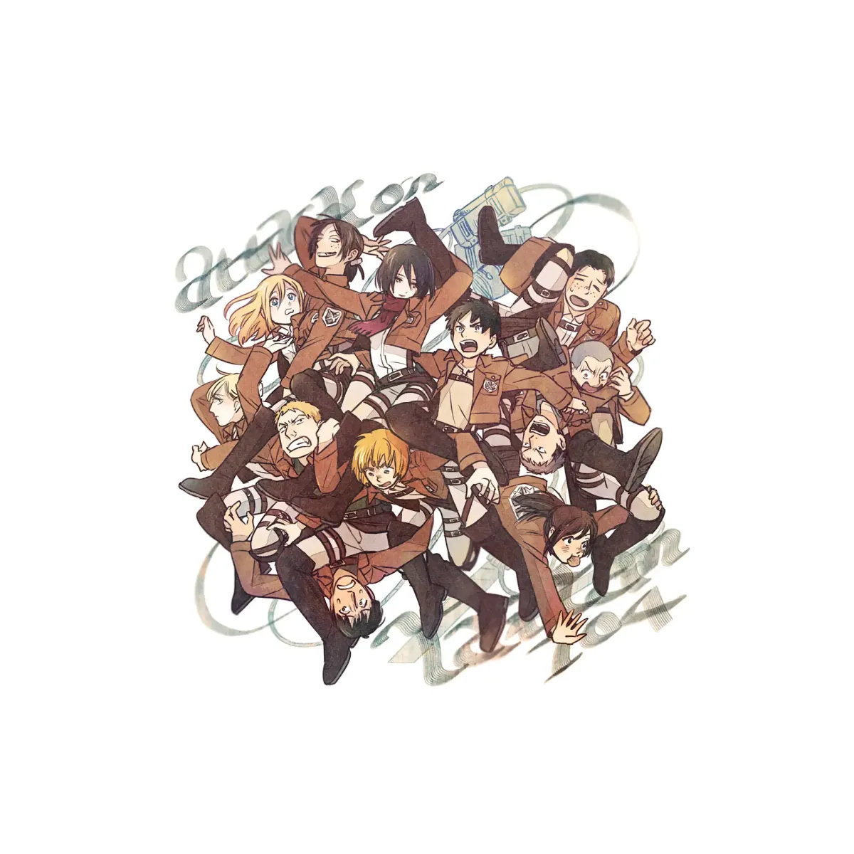 Anime Attack On Titan  Mouse Pad (Desk Mat)