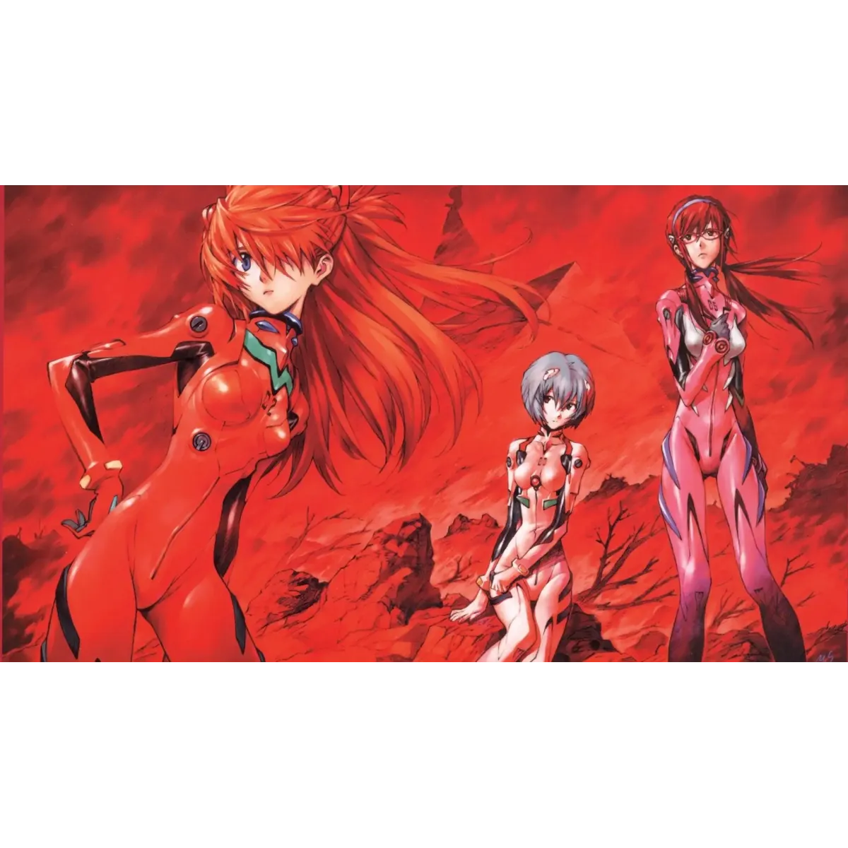 Anime Evangelion: 2.0 You Can (Not) Advance  Mouse Pad (Desk Mat)