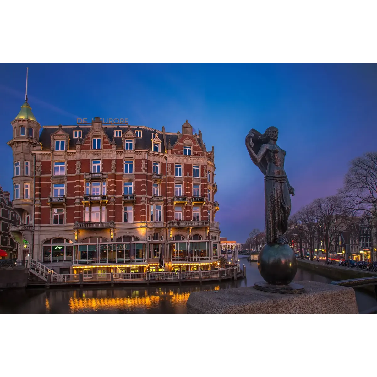 Hotel De L'Europe Amsterdam Mouse Pad (Desk Mat)