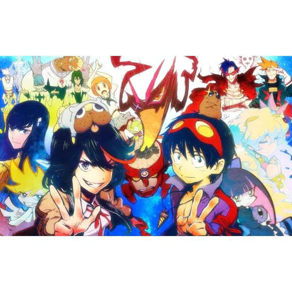 Anime Crossover  Mouse Pad (Desk Mat)