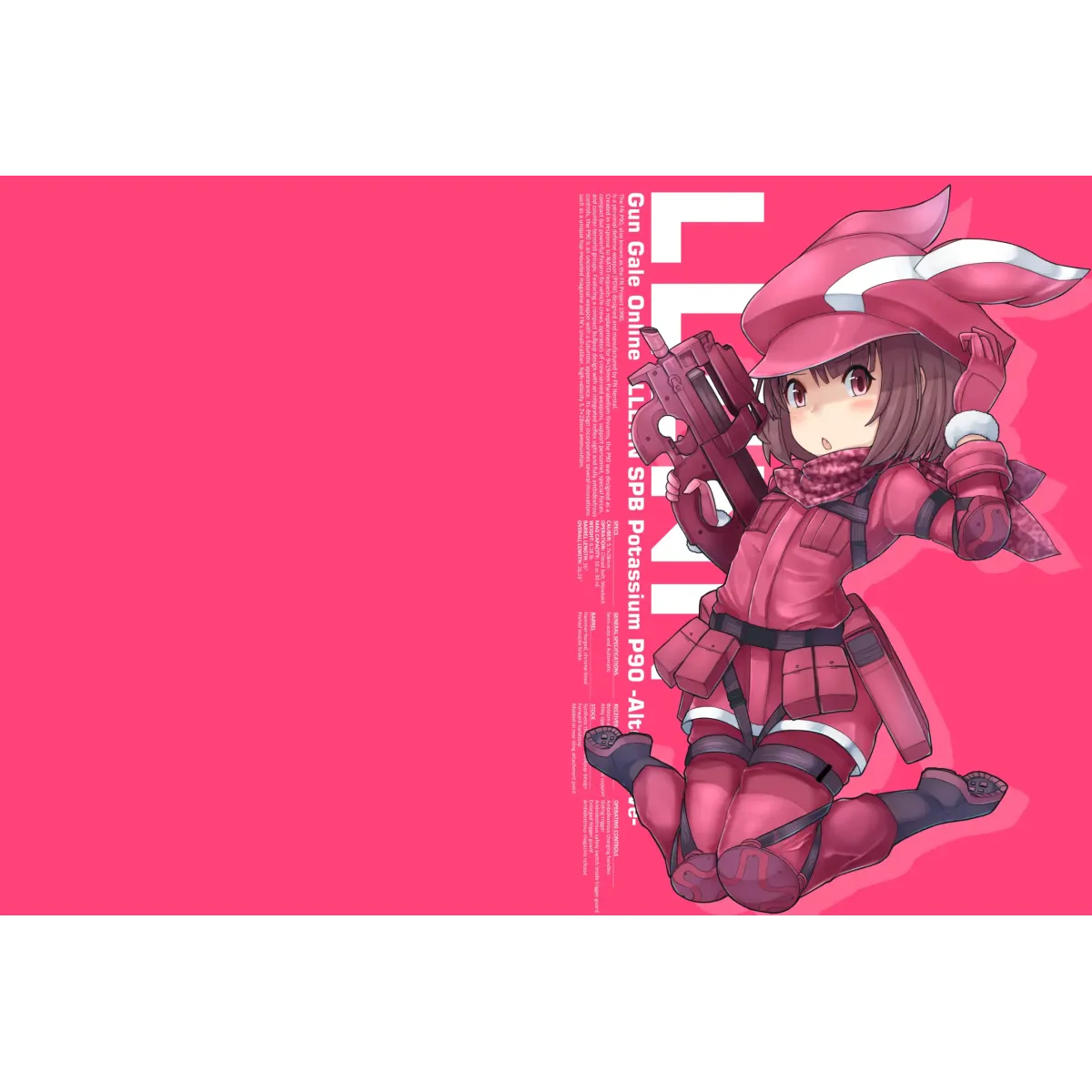 Sword Art Online Alternative: Gun Gale Online  Mouse Pad (Desk Mat)