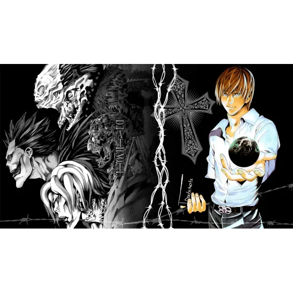 Light Yagami  Mouse Pad (Desk Mat)