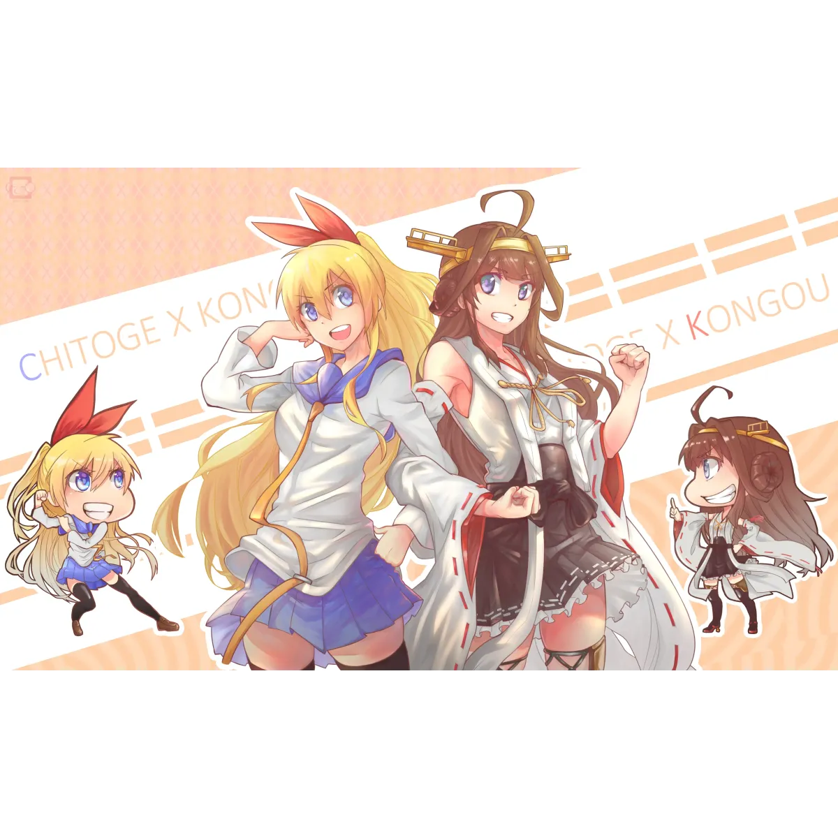 Anime Crossover  Mouse Pad (Desk Mat)