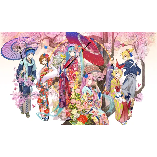 Anime Vocaloid  Mouse Pad (Desk Mat)