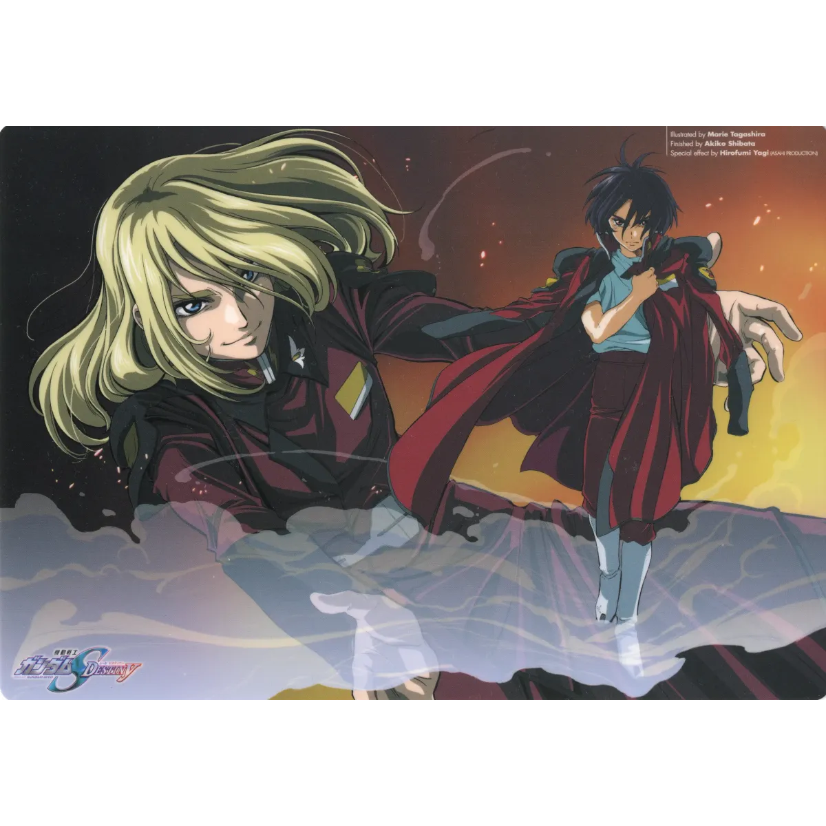 Anime Mobile Suit Gundam Seed Destiny Mouse Pad (Desk Mat)