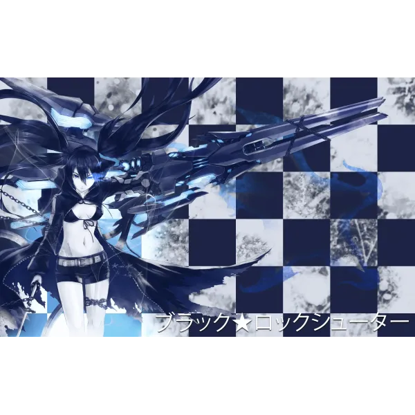 Anime Black Rock Shooter  Mouse Pad (Desk Mat)