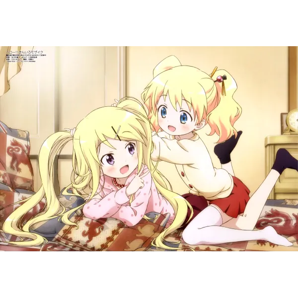 Anime KINMOZA!  Mouse Pad (Desk Mat)