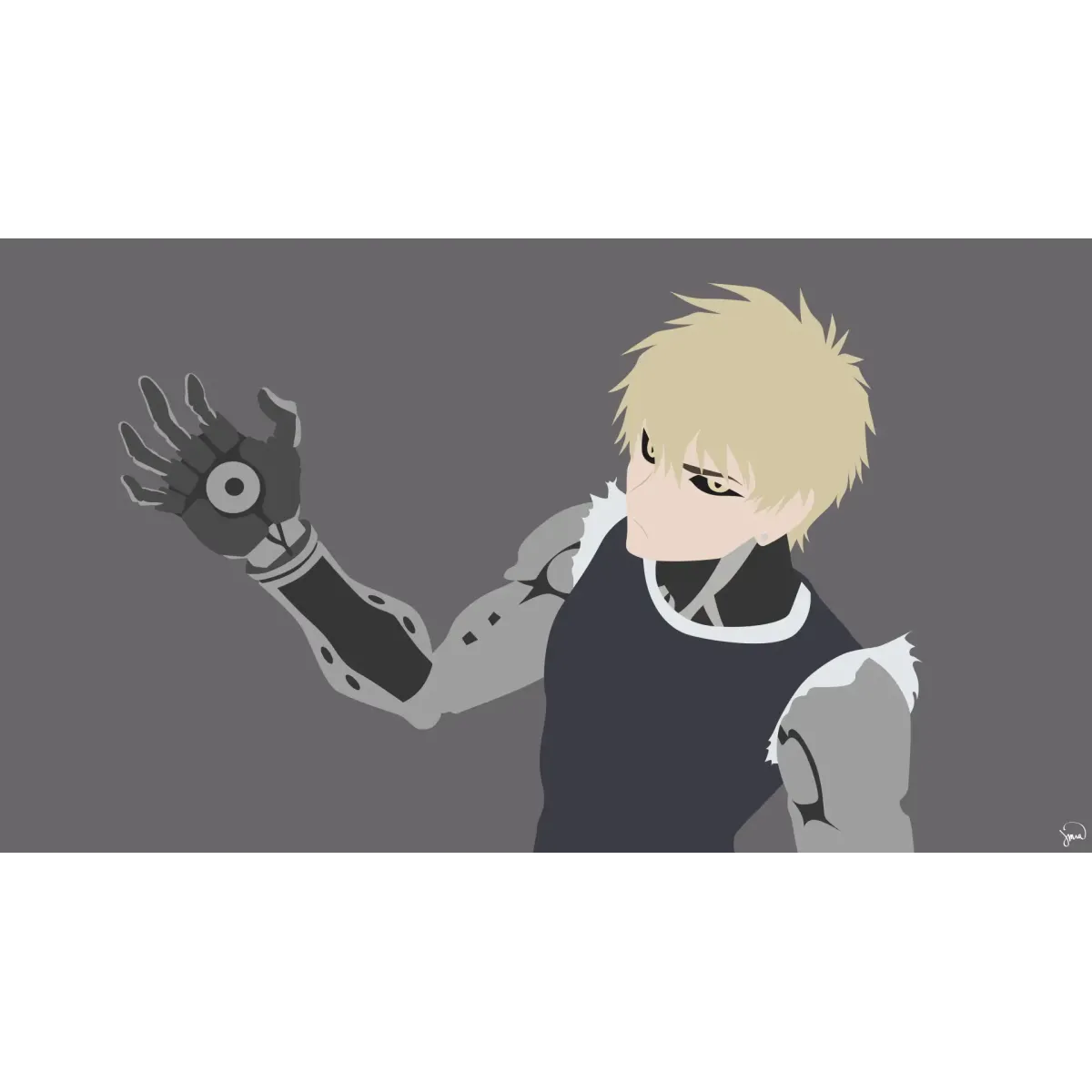 Genos  Mouse Pad (Desk Mat)