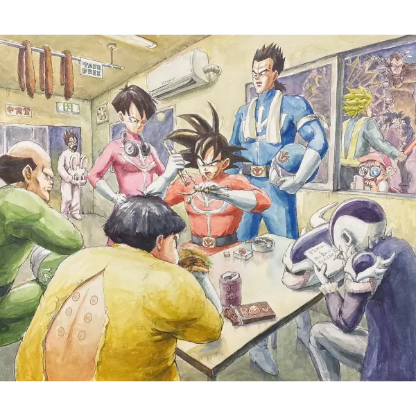 Anime Dragon Ball  Mouse Pad (Desk Mat)