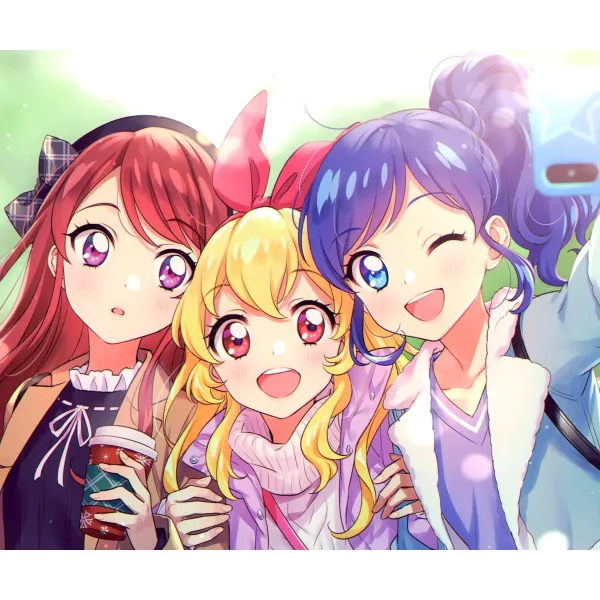 Anime Aikatsu! Mouse Pad (Desk Mat)