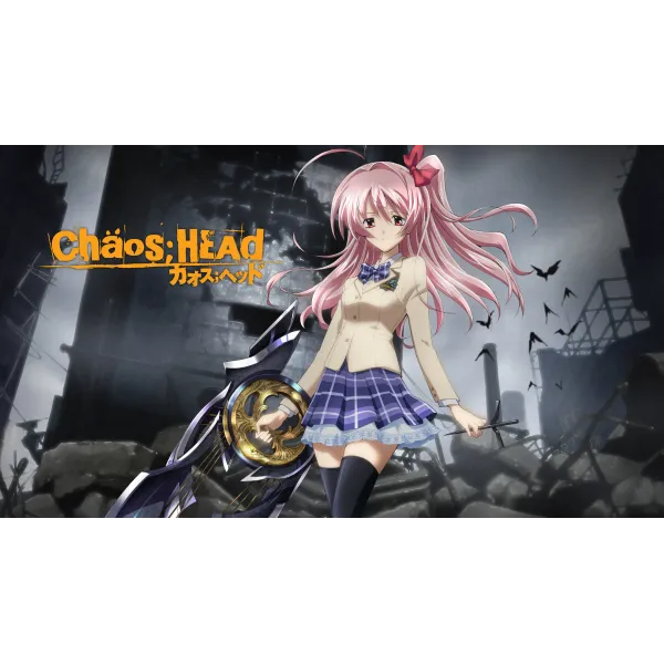 Anime Chaos;Head Mouse Pad (Desk Mat)