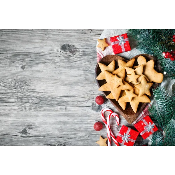 Food Cookie Mouse Pad (Desk Mat)