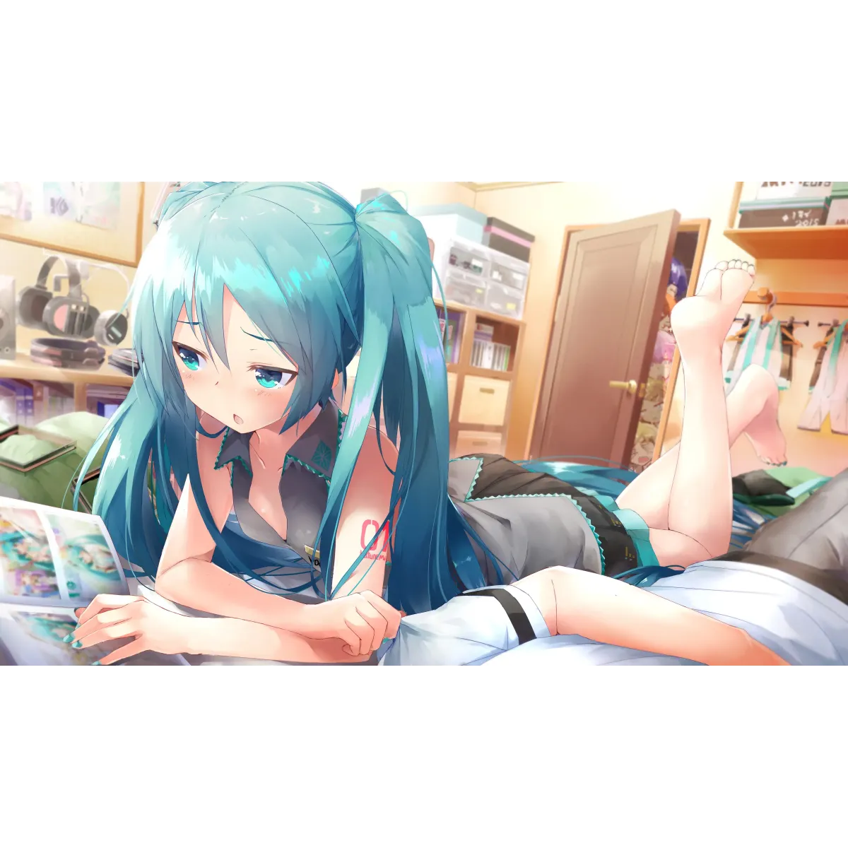 Anime Vocaloid  Mouse Pad (Desk Mat)