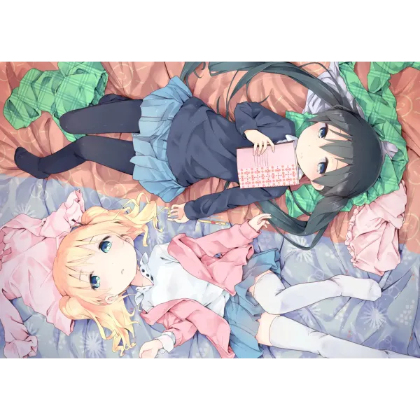 Anime KINMOZA!  Mouse Pad (Desk Mat)