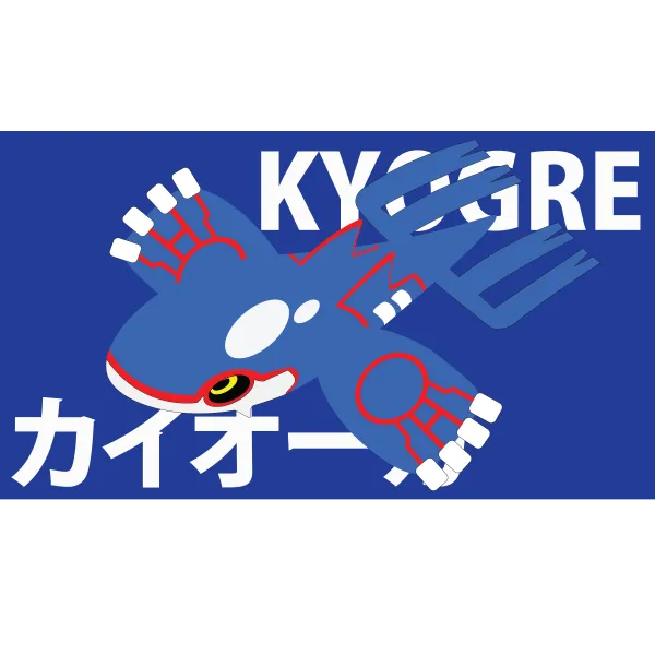 KYOGRE  Mouse Pad (Desk Mat)