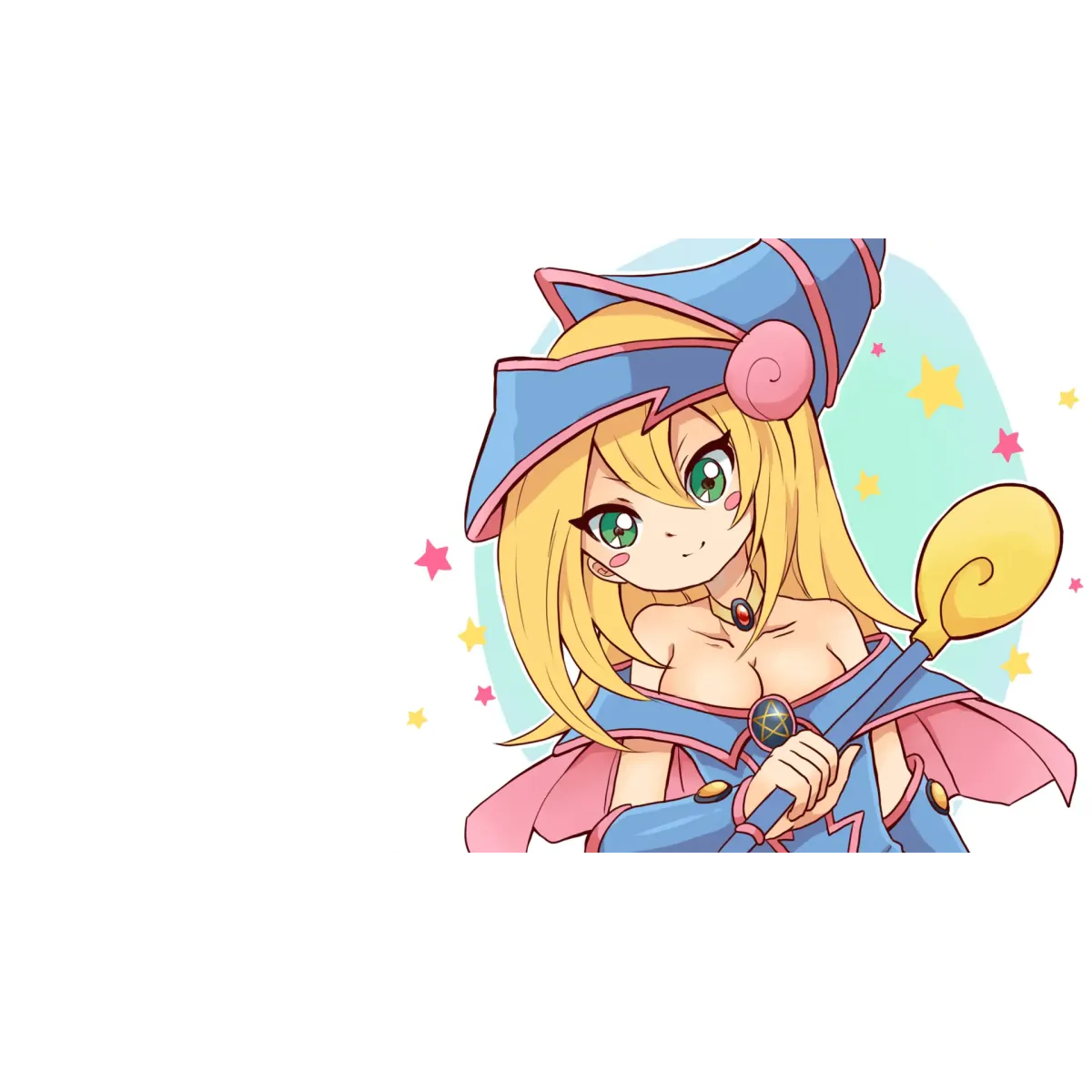 Dark Magician Girl  Mouse Pad (Desk Mat)