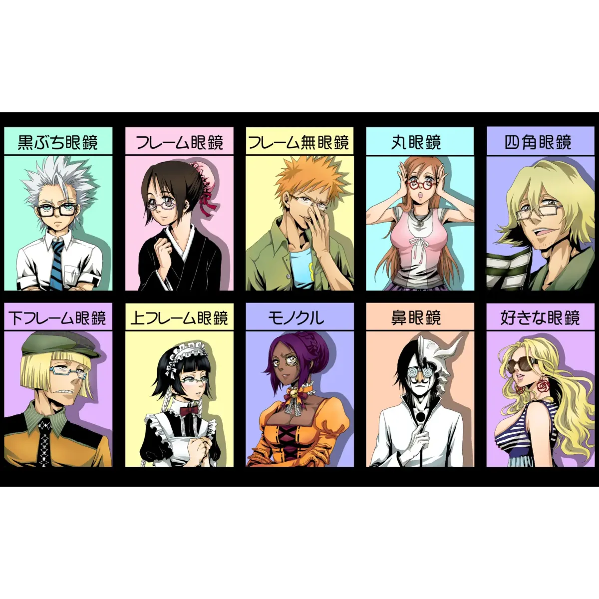 Anime Bleach  Mouse Pad (Desk Mat)