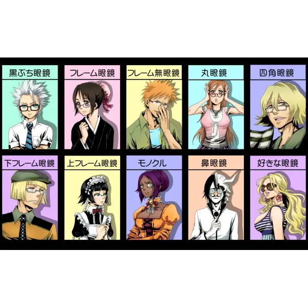 Anime Bleach  Mouse Pad (Desk Mat)